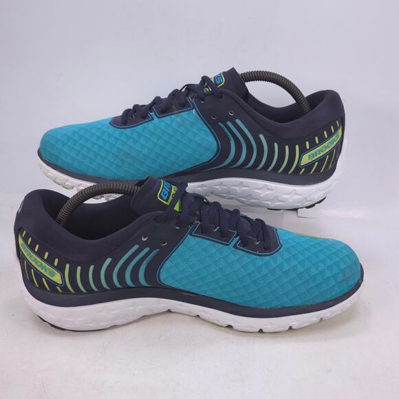 Brooks PureFlow 6 Athletic Running Shoe Womens Size 11 1202371B443 Blue Black - Picture 5 of 10